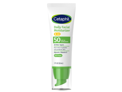 Cetaphil Daily Facial Moisturizer, SPF 50, 50 mL
