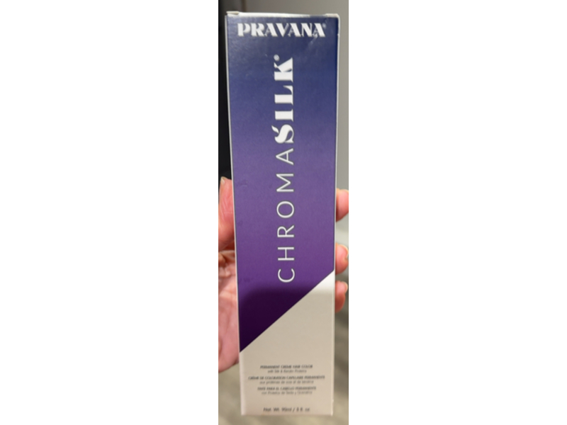 Pravana ChromaSilk Creme Hair Color, Silk & Keratin Protein, 5.7 Light Violet Brown, 3 fl oz/90 mL