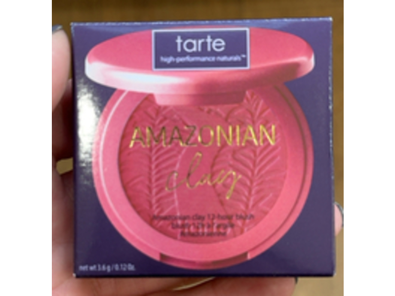 Tarte Amazonian Clay 12-Hour Blush, Fearless, 0.12 oz/3.6 g