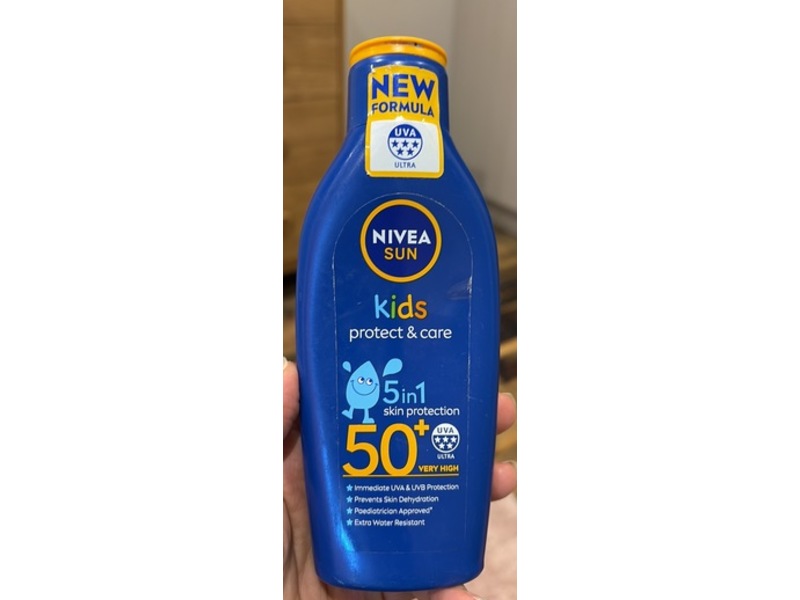 Nivea Sun Kids Protect & Care 5 In 1 Skin Protection, SPF 50+, 200 mL