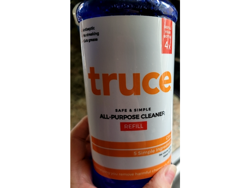 Truce All-Purpose Cleaner Refill, Citrus, 32 fl oz