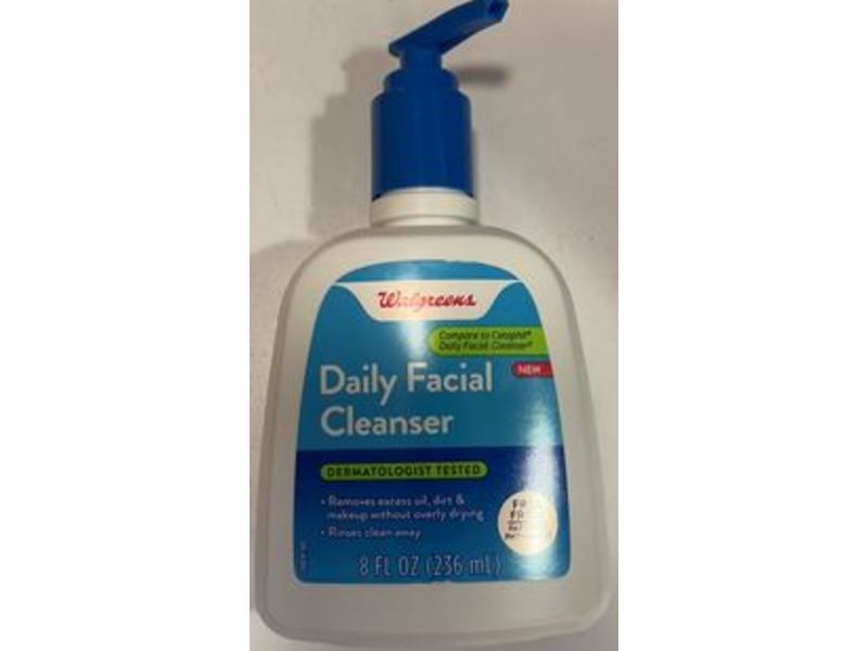 Walgreens Daily Facial Cleanser, 8 fl oz/236 mL