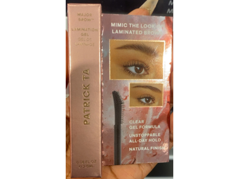 Patrick Ta Mini Major Brow Lamination Gel, 0.08 fl oz/2.5 mL