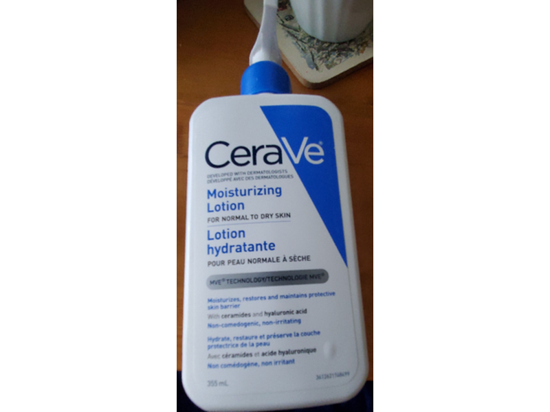 Cerave Moisturizing lotion, Normal To Dry Skin, 12 fl oz/355 mL