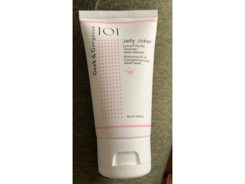 Geek & Gorgeous 101 Jelly Joker Low pH Gentle Cleanser, 1.69 fl oz/50 mL