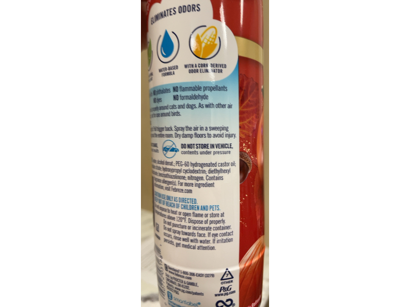 Febreze Air Room Freshener Spray, Pumpkin Patch, Limited Edition, 8.8 oz