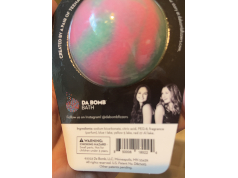 Da Bomb A Sea Mist Bath Fizzer, mermaid Bomb, 3.5 oz