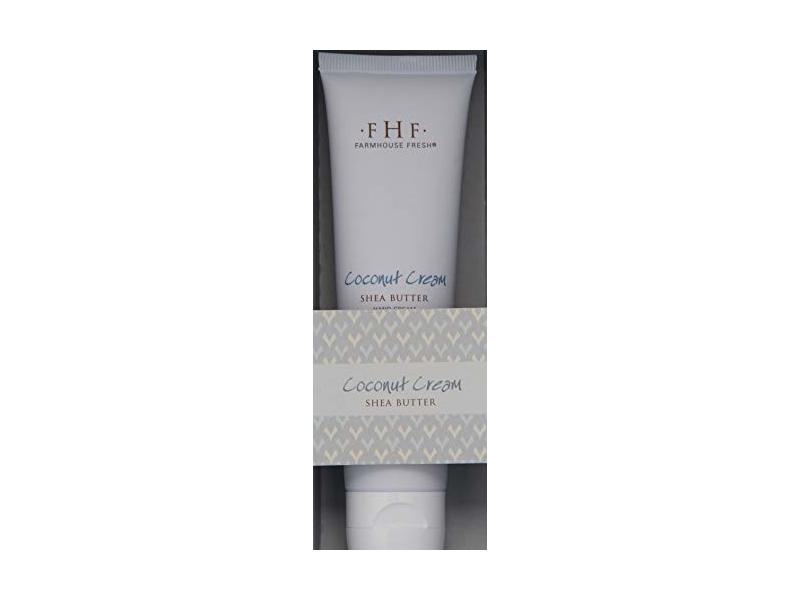 FarmHouse Fresh Shea Butter Hand Cream, Coconut Cream, 2 fl oz/56 mL