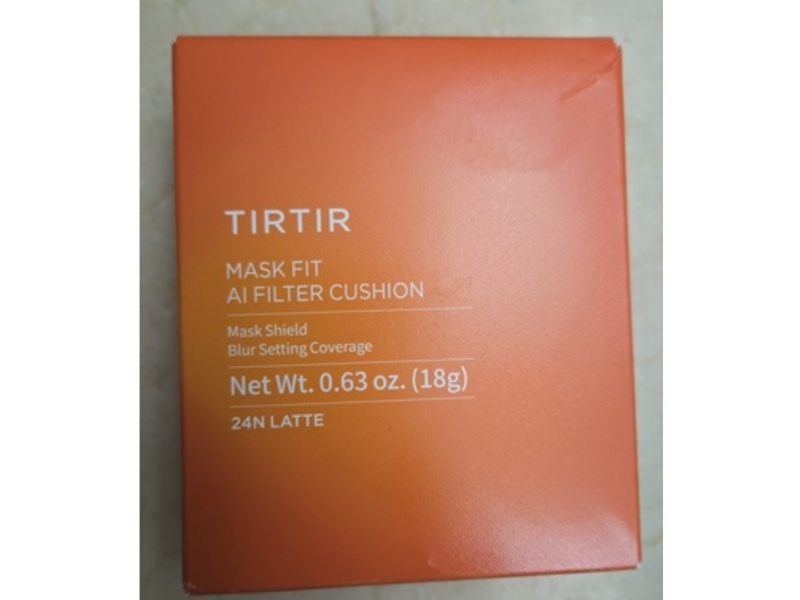 Tirtir Mask Fit AI Filter Cushion, 24 N Latte, 0.63 oz/18 g