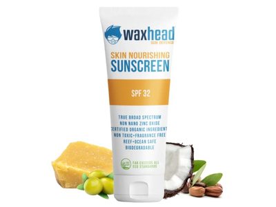Waxhead Skin Nourishing Sunscreen, SPF 32, 4 oz/115 g