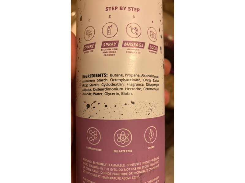 Foxybae No Fox Given Turned Up Volumizing Dry Shampoo, 7 fl oz/207 mL