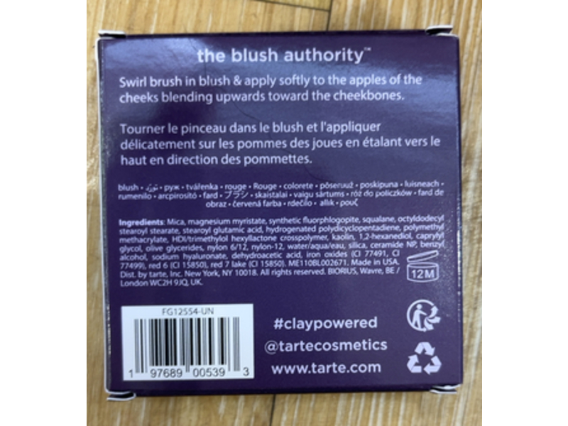 Tarte Amazonian Clay Blush, Exposed, 0.12 oz/3.6 g