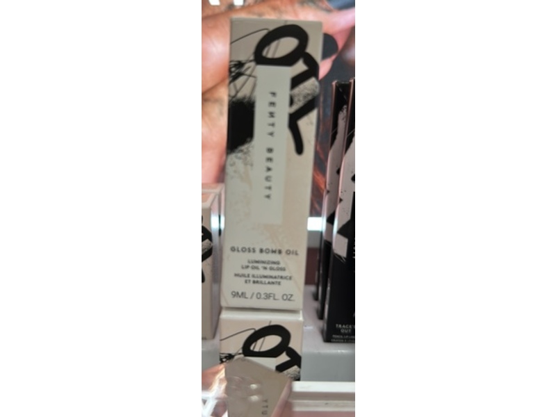 Fenty Beauty Gloss Bomb Luminizing Lip Oil, Miss Jellyfish, 0.3 fl oz/9 mL