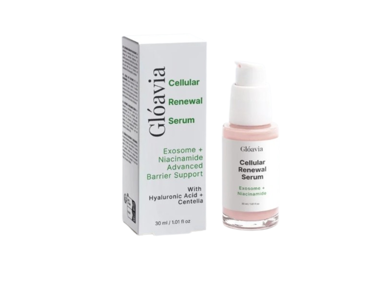 Gloavia Cellular Renewal Serum, Exosome+Niacinamide, 1.01 fl oz/30 mL