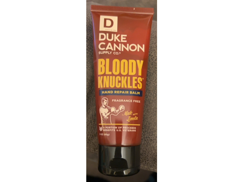 Duke Cannon Supply Co. Bloody Knuckles Hand Repair Balm, 3 oz/85 g