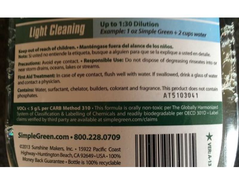 Simple Green All-Purpose Cleaner, 32 fl oz/946 mL