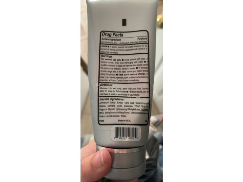 Dr. Bailey Skin Care Foaming Zinc Scalp + Body Cleanser, 6.7 fl oz/200 mL