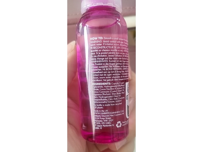 Umberto Gainnini Bond Repair Curl Oil, 1.69 fl oz/50 mL