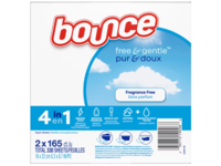 Bounce Free & Gentle Dryer Sheets, Fragrance Free, 330 Sheets - thumbnail 4