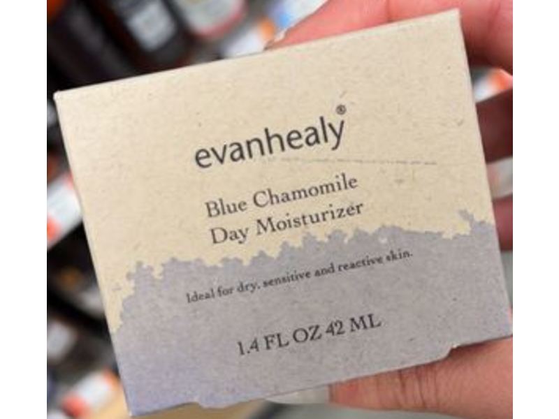 Evanhealy Day Moisturizer, Blue Chamomile, 1.4 fl oz/42 mL