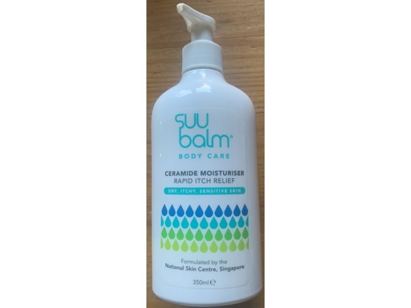 Suu Balm Intense Body Care Rapid Itch Relief, 350 mL