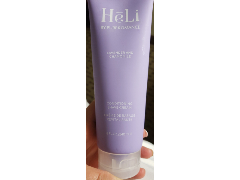 Heli By Pure Romance Conditioning Shave Cream, Lavender And Chamomile, 8 fl oz / 240 ml