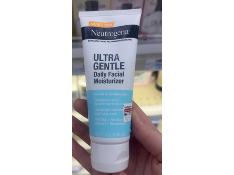 Neutrogena Ultra Gentle Daily Facial Moisturizer, 3.4 fl oz/100 mL
