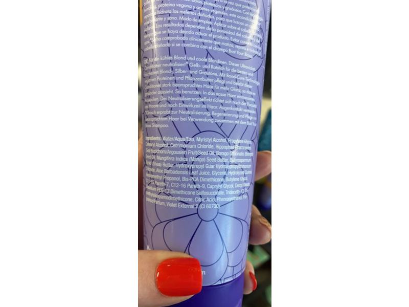 Amika Bust Your Brass Cool Blonde Repair Conditioner, 8.45/250 mL