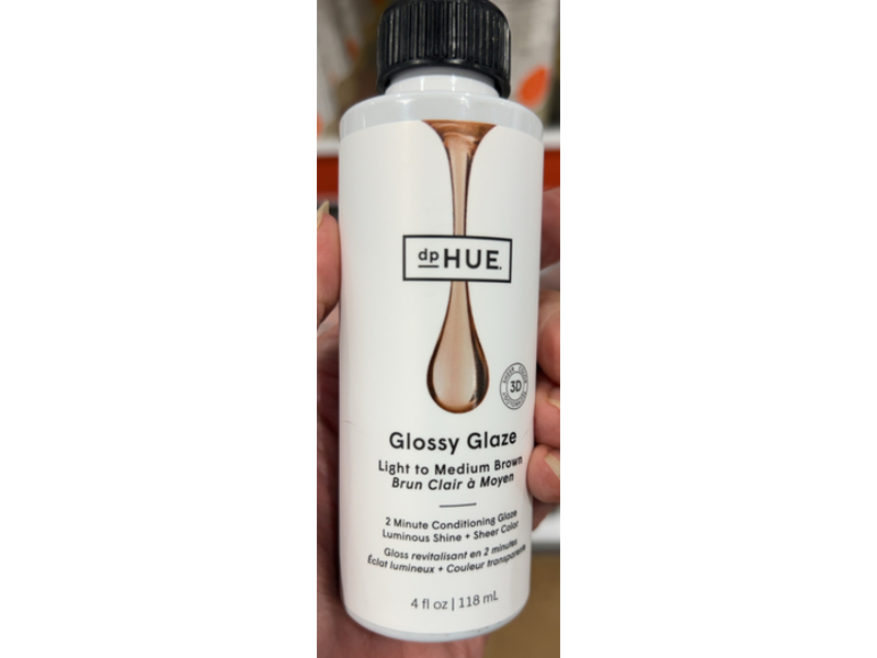 dpHUE Conditioning Gloss Glaze, Light-Medium Brown, 4 fl oz/118 mL