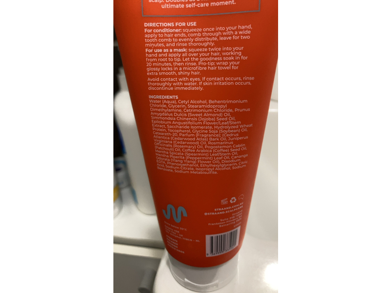 Straand The Crown Boost Anti-Dandruff Prebiotic Conditioning Treatment, 6.8 fl oz/200 mL