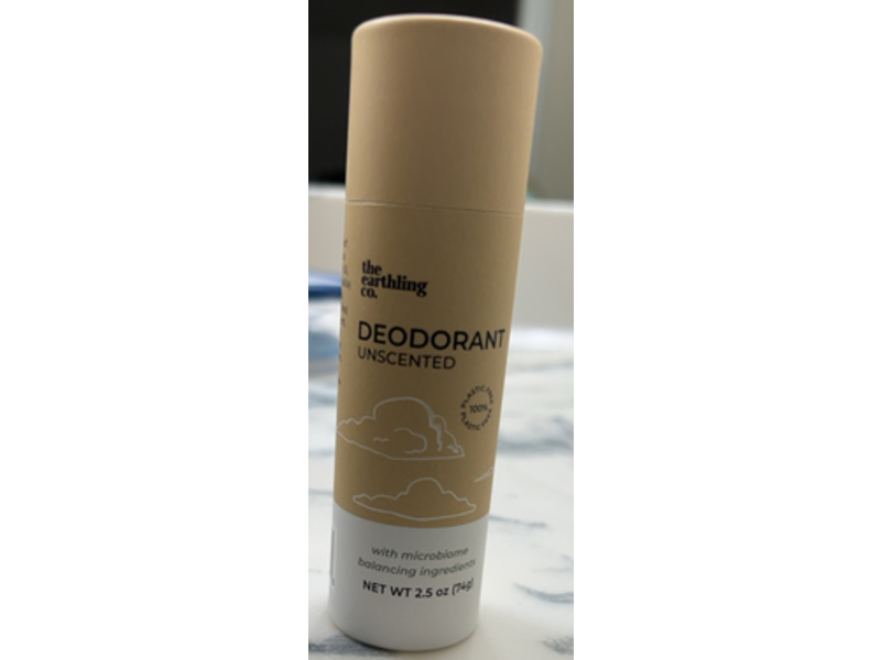 The Earthling Co. Deodorant, Microbiome Balancing, 2.5 oz/74 g