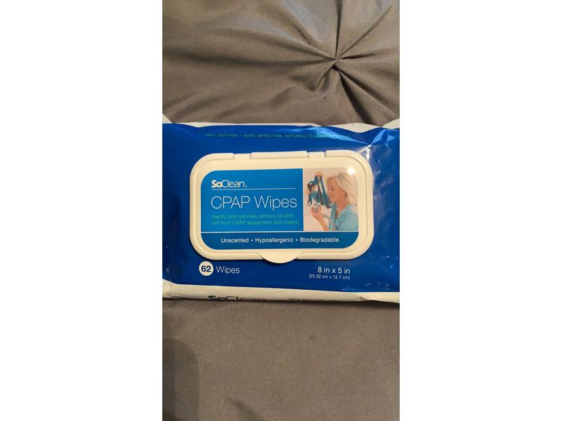 SoClean CPAP Wipes for CPAP Mask and Equipment