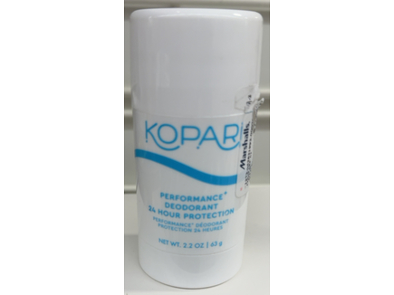 Kopari Performance Deodorant, Fresh Scent, 2.2 oz/63 g