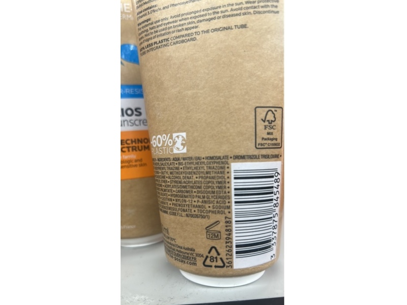 La Roche-Posay Anthelios Wet Skin Sunscreen, SPF 50+, 200 mL