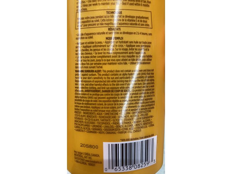 L'Oreal Paris Sublime Bronze Self-Tanning Lotion, Medium, 5 fl oz/150 mL