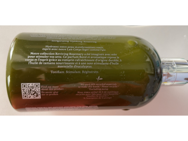 Molton Brown London Body Lotion, Reviving Rosemary, 10 fl oz/300 mL