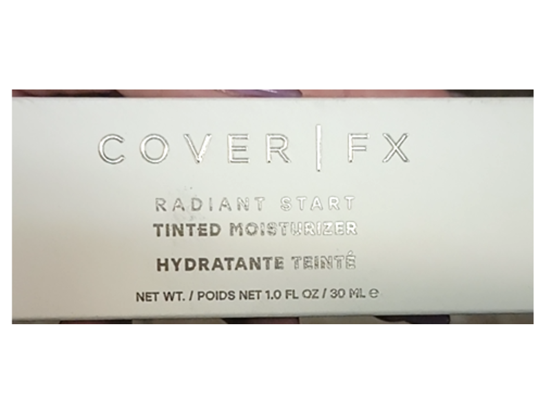 Cover FX Radiant Start Tinted Moisturizer, 02 Light, 1 fl oz/30 mL
