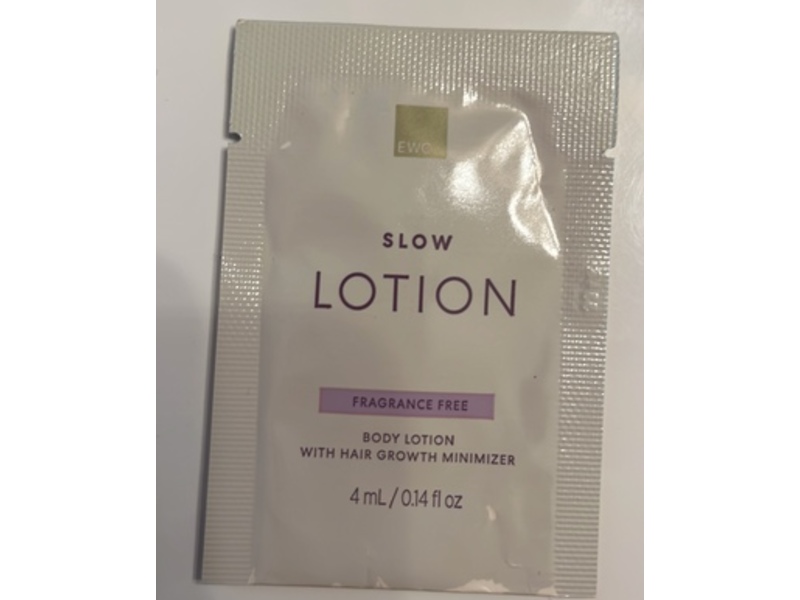 Ewc Slow Body Lotion, Fragrance Free, 0.14 fl oz/4 mL