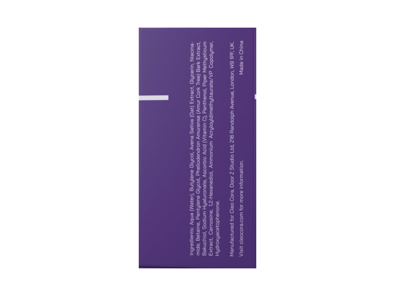Cleo Cora Bakuchiol Complex Serum, Hyaluronic Acid, Niacinamide & Vitamin C, 1 fl oz/ 30 mL