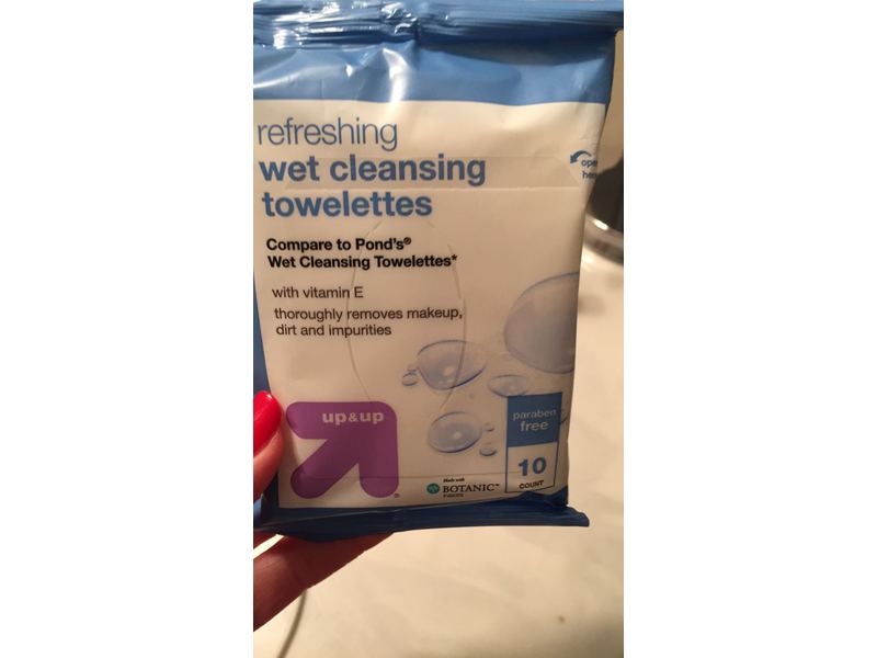 Up & Up Makeup Remover Cleansing Towelettes, 30 ct