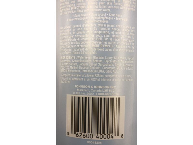 Neutrogena Fresh Foaming Cleanser, 9.6 fl oz/283 mL