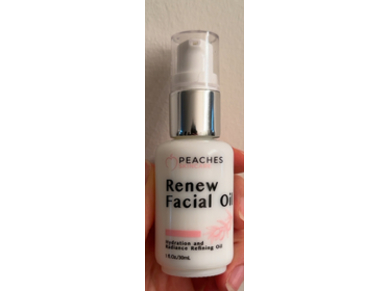 Peaches Skin Care Renew Facial Oil, 1 fl oz/30 mL