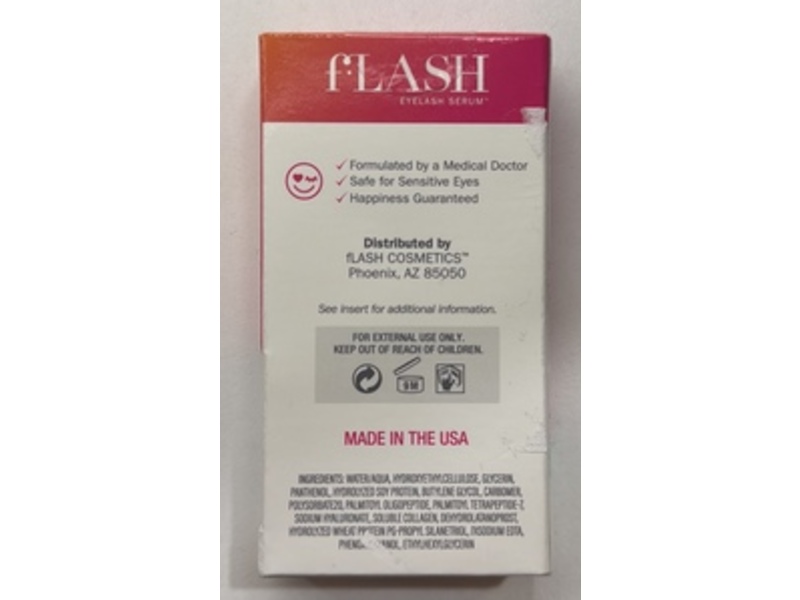 fLASH Eyelash Serum, 0.034 fl oz/1 mL