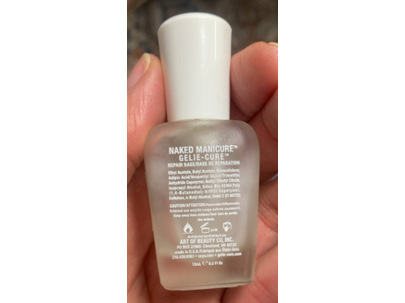 Zoya Naked Manicure Gelie-Cure Repair Base, 0.15 fl oz/15 mL