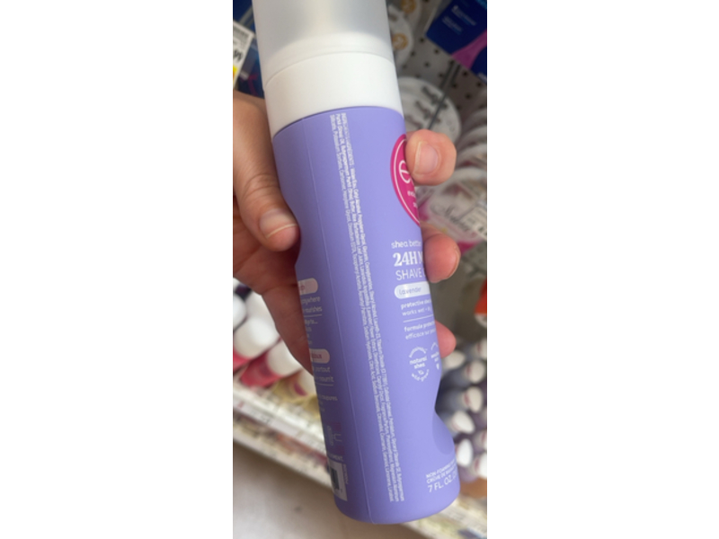 eos Shea Butter Moisture Shave Cream, Lavender, 7 fl oz/207 mL