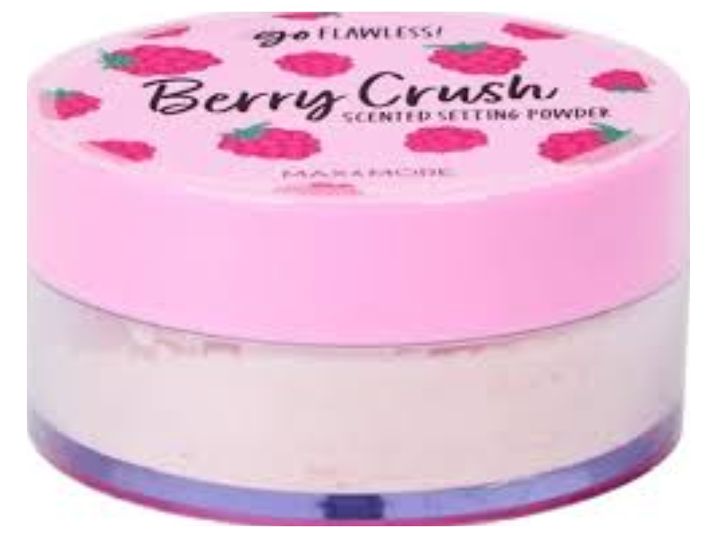 Max & More Scented Setting Powder, Berry Crush, 22 g