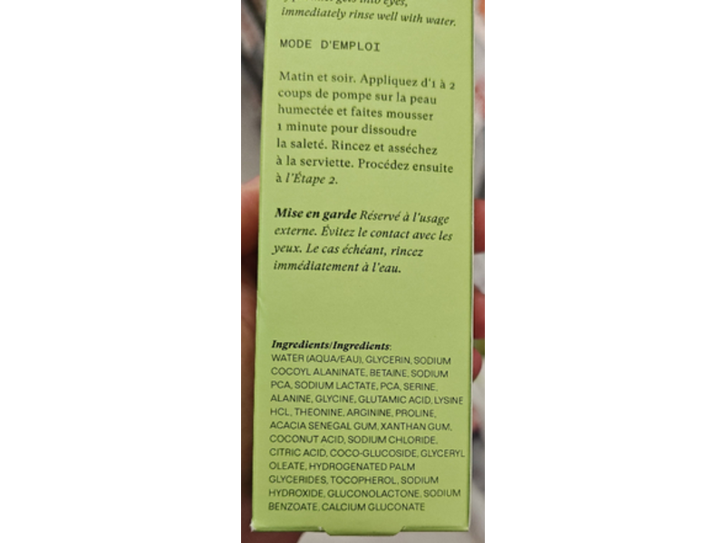 pH-In Step 1 The Cleanser, 4 fl/10 mL