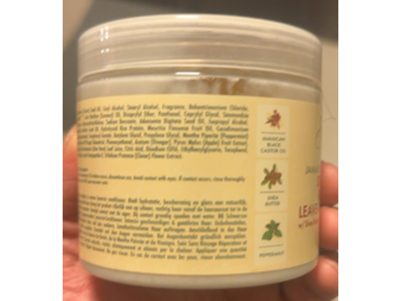 Shea Moisture Strengthen & Restore Leave In Conditioner, Jamaican Black Castor Oil, 312 g