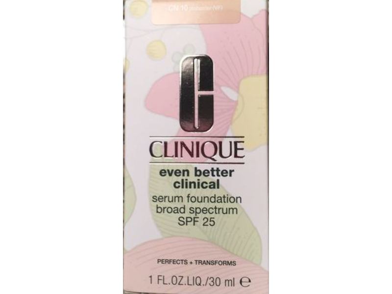 Clinique Even Better Clinical Serum Foundation, SPF 25, Cn 10 Alabaster, 1 fl oz/30 mL