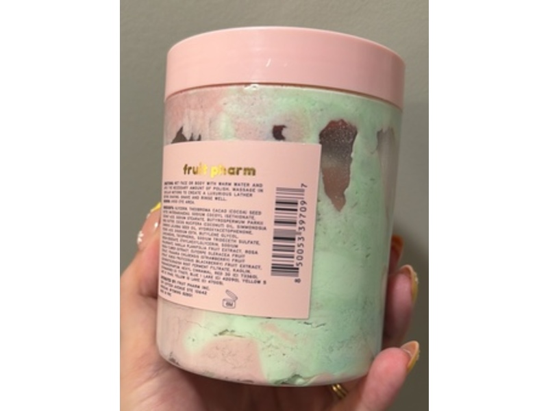 Fruit Pharm Smoothing Shave Butter, Fruit Cake, 5 oz/142 g